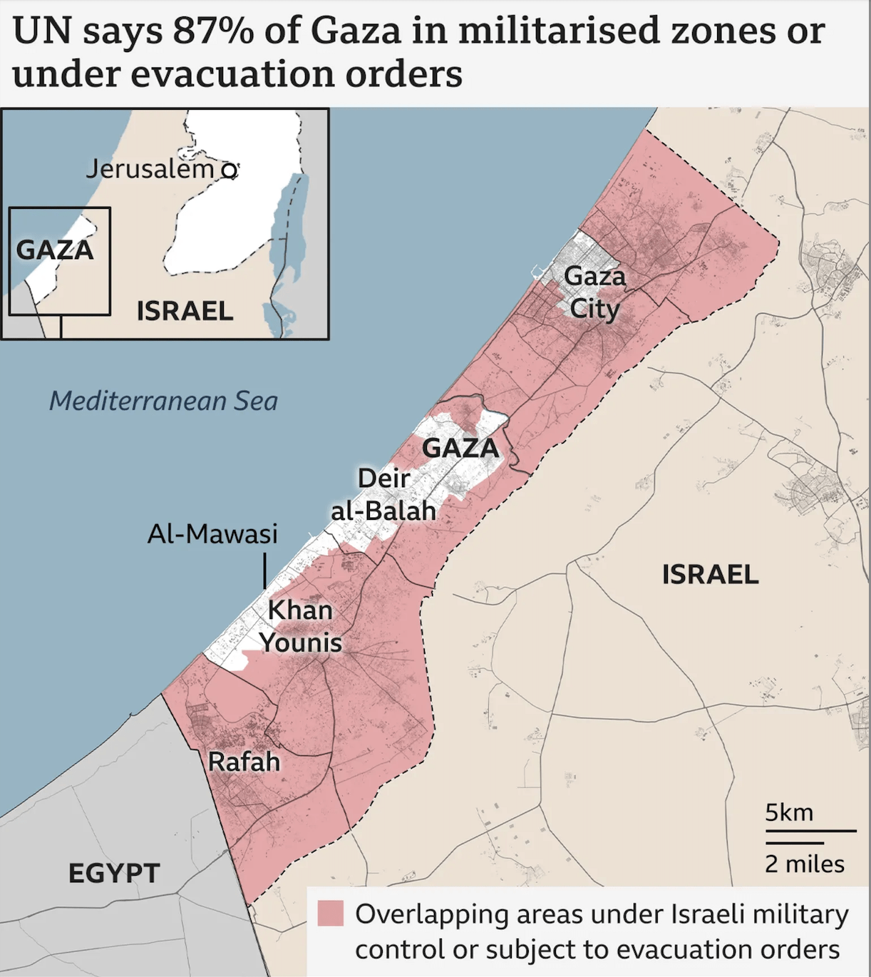 A senior UN official has warned that Israel's potential expansion of military operations in Gaza risks 